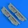 Quickboost Bristol Beaufighter undercarriage covers for Revell - futóműajtók