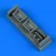 Quickboost Bf 109F/G/K seat (metal type) - ülés, fém változat