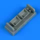 Quickboost Bf 109F/G/K seat (wood type) - ülés, fa változat