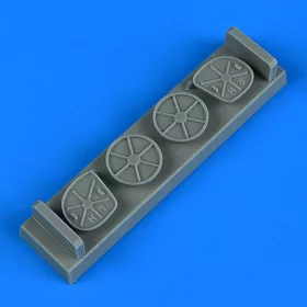   Quickboost A-37 Dragonfly FOD covers f. Trumpeter - FOD-védőburkolatok