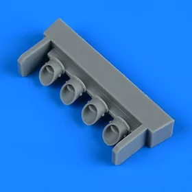   Quickboost P-38F/G Lightning exhaust for Tamiya - kipufogócsonkok