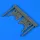Quickboost Hawker Hurricane undercarriage covers for Airfix - futóműajtók