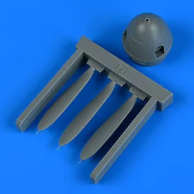 Quickboost Bf 109G propeller for Eduard - légcsavar