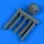 Quickboost Bf 109G propeller for Eduard - légcsavar