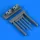 Quickboost A-26B Invader underwing gun barrels for ICM - fegyvercsövek