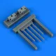 Quickboost A-26B Invader underwing gun barrels for ICM - fegyvercsövek