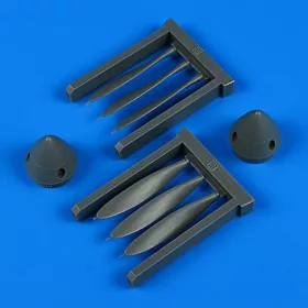 Quickboost P-38 Lightning propeller for Tamiya - légcsavar