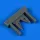 Quickboost F-4B Phantom II air inlet for Tamiya - légbeömlő