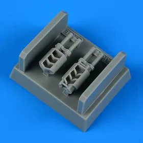   Quickboost Su-25 Frogfoot gun barrels for ZVEZDA - fegyvercsövek