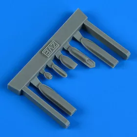   Quickboost Su-25 Frogfoot air intakes for ZVEZDA - légbeömlők