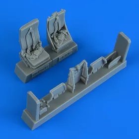   Quickboost Mi-24 Hind seats with safety belts for TAMIYA - ülések biztonsági övekkel