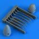 Quickboost Dornier Do 335A pfeil propellers for TAMIYA - légcsavarok
