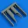 Quickboost Fairey Gannet AS.1/AS.4 exhaust for AIRFIX - kipufogócsonkok