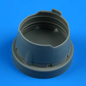  Quickboost MiG-21MF/SMT exhaust nozzle cover for Eduard - hajtómű-fúvócső