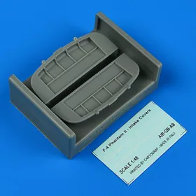  Quickboost F-4 Phantom II FOD  covers for Zoukei-Mura - FOD-védőburkolatok