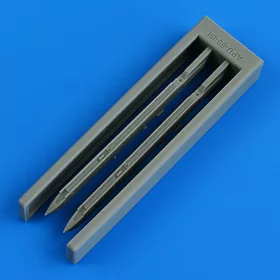   Quickboost Su-25 Frogfoot APU-60-IM missile adapters for Zvezda - rakétaadapterek