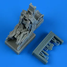   Quickboost Sepecat Jaguar GR.1 ejection seat with safety belts for Airfix - katapultülés biztonsági övekkel