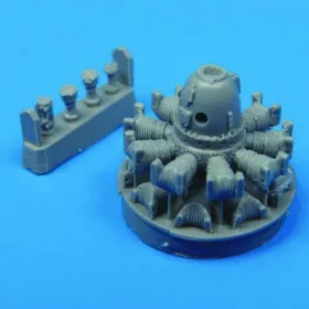 Quickboost F4U-1 Corsair Engine für Tamiya Bausatz - motor