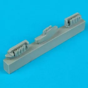   Quickboost Fw 190A-3 exhaust für Tamiya Bausatz - kipufogócsonkok