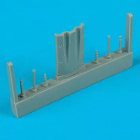   Quickboost Fw 190A-3 gun barrels für Tamiya Bausatz - fegyvercsövek