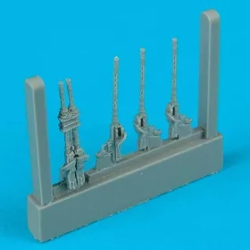   Quickboost Ju 88A-4 gun barrels (Haseg.) für Hasegawa Bausatz - fegyvercsövek