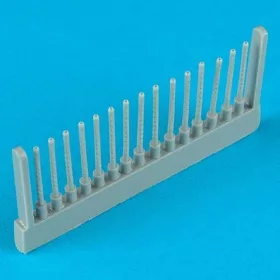   Quickboost B-25J gun barrels (for Haseg.) für Tamiya Bausatz - fegyvercsövek