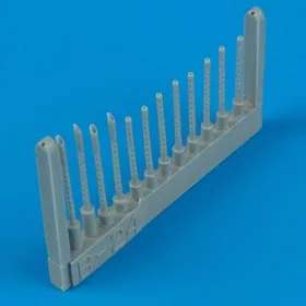   Quickboost B-24J Liberator gun barrels Für Academy Bausatz. - fegyvercsövek