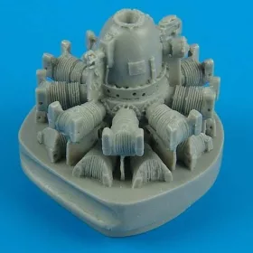 Quickboost F4U-5 Corsair engine für Revell Bausatz - motor