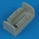 Quickboost Focke Wulf Fw 190D-9 exhaust für Tamiya Bausatz - kipufogócsonkok