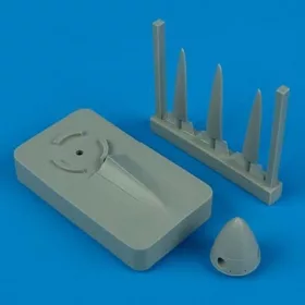   Quickboost Spitfire Mk. V rotol propeller w/tool für Tamiya Bausatz - Rotol légcsavar összeállító sablonnal