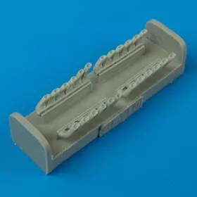   Quickboost Bf 110C/D exhaust for Fujimi kit - kipufogócsonkok