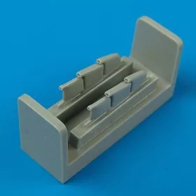   Quickboost Hurricane Mk. I exhaust for Hasegawa kit - kipufogócsonkok