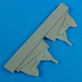   Quickboost Hurricane Mk. I/Mk.II undercarriage covers für Hasegawa Bausatz - futóműajtók