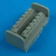 Quickboost Bf 109G-10 exhaust für Revell Bausatz - kipufogócsonkok