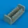 Quickboost Bf 109F exhaust für Fine Models Bausatz - kipufogócsonkok, Fine Molds maketthez