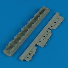   Quickboost A-1 Skyraider pylons for Hasegawa - fegyverfelfüggesztő pilonok