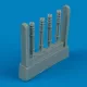 Quickboost AC-47 minigun gun barrels for ESCI - fegyvercsövek