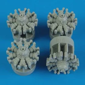 Quickboost B-17G flying fortress engines (Rev) - motorok