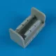 Quickboost Hurricane Mk.IIC / Sea Hurricane exhaust for Airfix - kipufogócsonkok