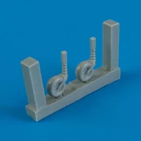 Quickboost Bf 109E tailwheel for Tamiya - farokkerék