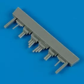   Quickboost F6F-3N/5N Hellcat night exhaust,ant.(ED) - kipufogócsonkok