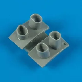   Quickboost Mi-2 Hoplite exhaust for Hobby Boss - kipufogócsonkok