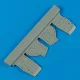 Quickboost SB2C Helldiver undercarriage covers - futóműajtók