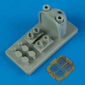   Quickboost Mi-2 Hoplite set (air intake, exhaust) - légbeömlő és kipufogócsonk készlet