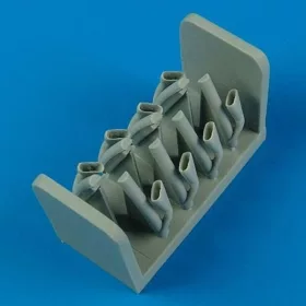   Quickboost Halifax B NMk.I/II exhaust type C f.Reve - kipufogócsonkok, Revell maketthez