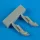Quickboost Swordfish Mk./ exhaust for Airfix - kipufogócsonkok