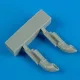 Quickboost Swordfish Mk./ exhaust for Airfix - kipufogócsonkok