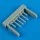 Quickboost P-40B/C gun barrels for Airfix - fegyvercsövek