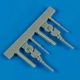   Quickboost Sea Harrier FA.2 outrigger wheels f.Airf - segédfutómű-kerekek, Airfix maketthez