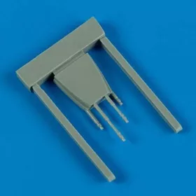 Quickboost Bf 110E gun barrels for Eduard - fegyvercsövek